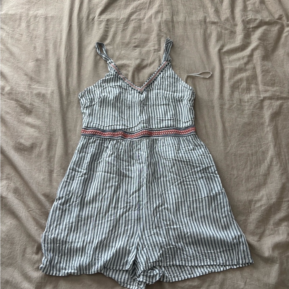 Boutique Striped Romper